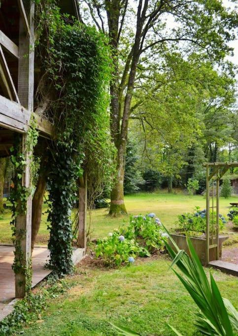 Chalet Cosy Au Coeur De La Foret De Broceliande Beignon Exterior foto